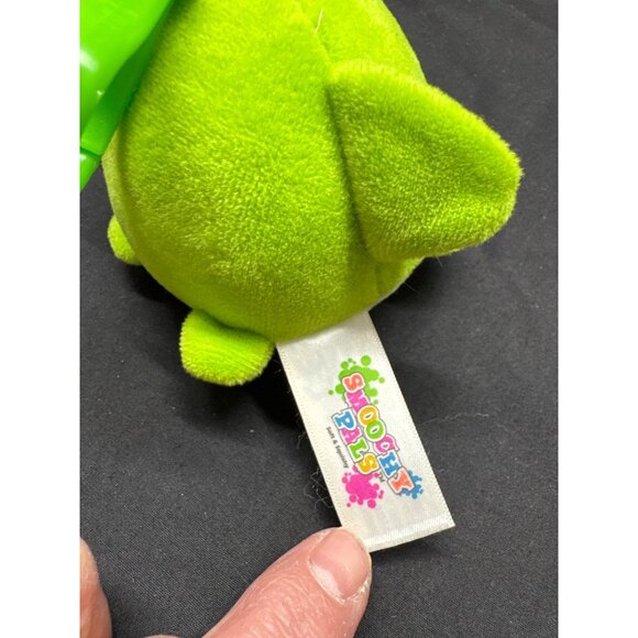 Shoochy Pals Green Dinosaur Plush Toy Clip-On - Picture 2 of 6